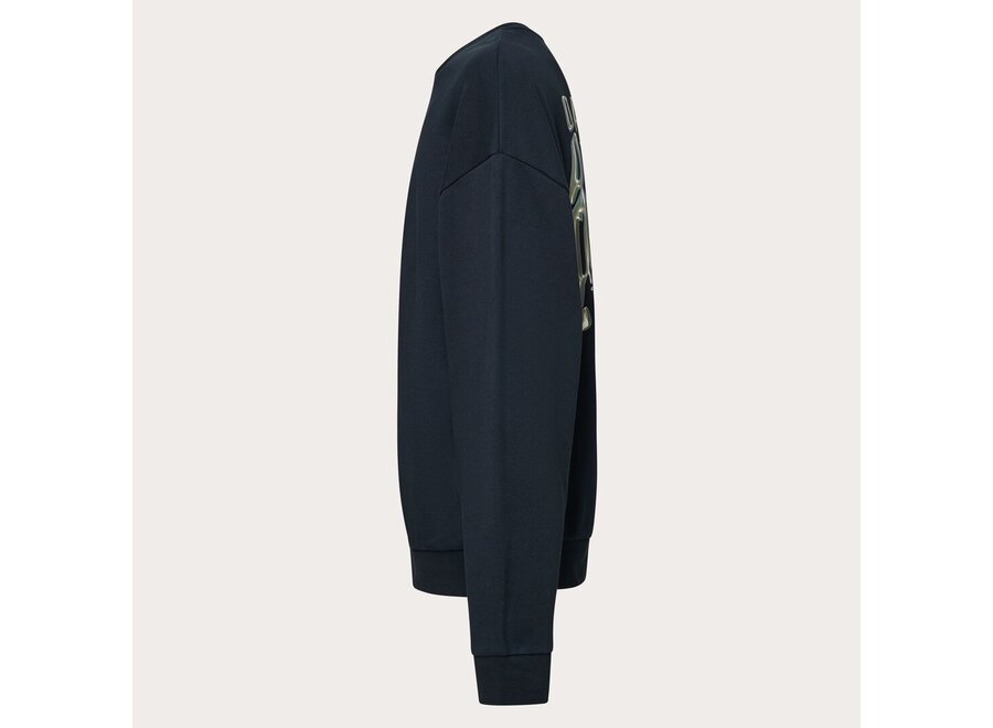 Oakley Stacked Metal Sweatshirt Blackout