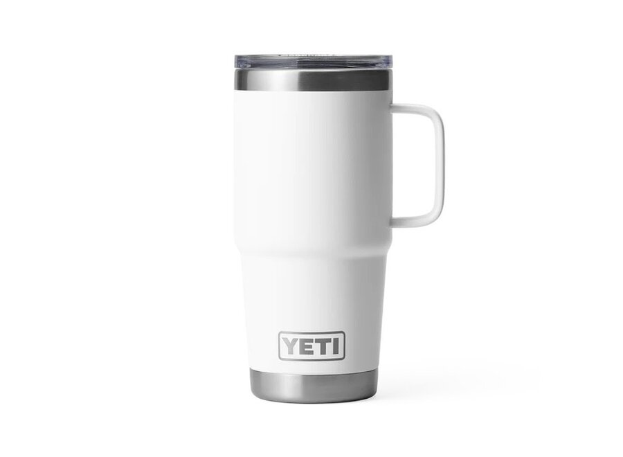 Yeti Rambler 20 OZ Travel Mug White