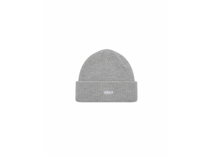 Obey Future Beanie Heather Grey