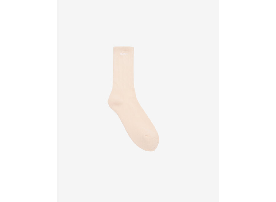 Obey Bold Socks Unbleached
