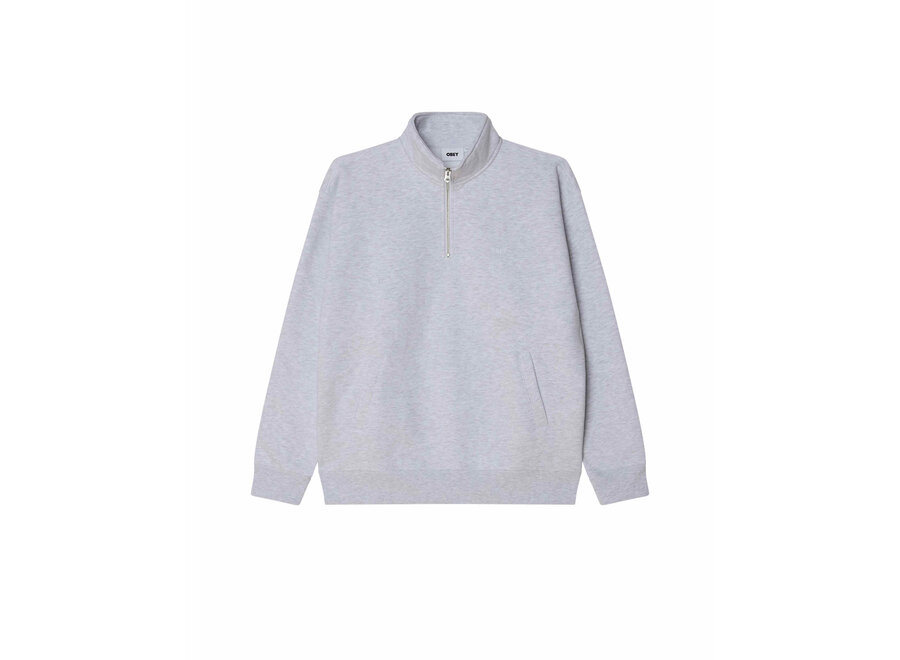 Established Works Bold Mockneck Ash Grey