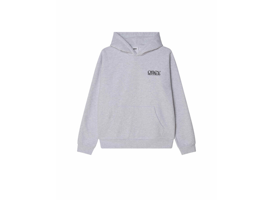 Obey Disorder Extra Heavy Hood Ash Grey