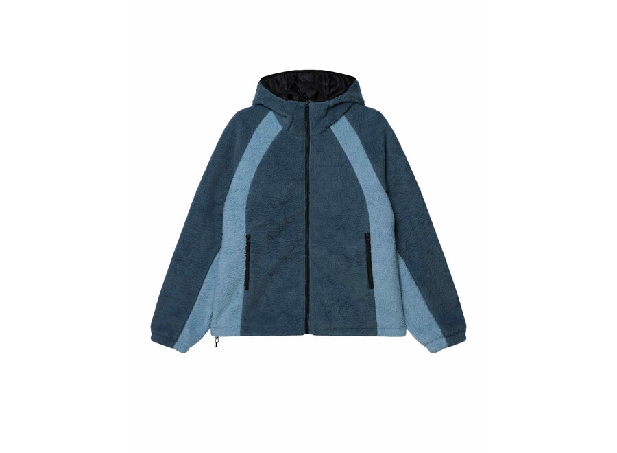 Obey Alta Fleece Jacket Blue Multi