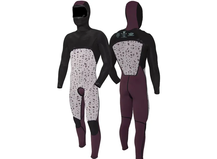 Vissla 7 Seas Wetsuit Hooded 5-4-3 mm Black