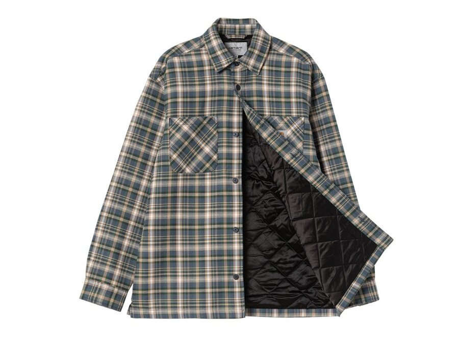Carhartt WIP Cronyn Shirt Jac Cronyn Check Dark Navy