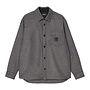 Carhartt WIP L/S Lowis Shirt Lowis Houndstooth Grey Heather