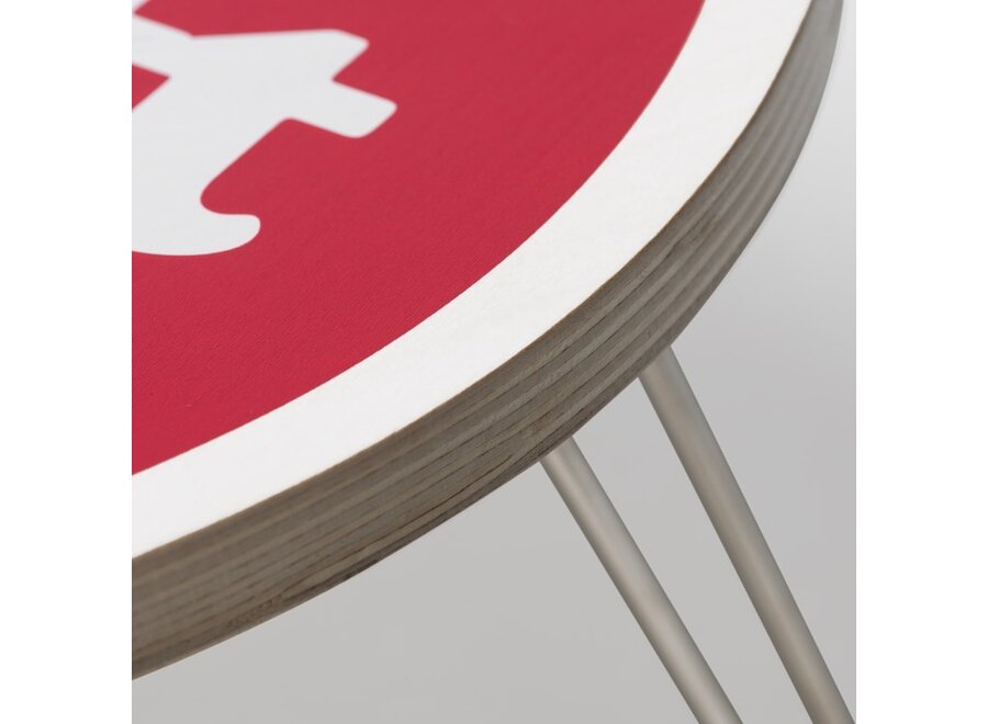 Carhartt WIP Heart Folding Table Scarlet / White