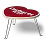 Carhartt WIP Heart Folding Table Scarlet / White