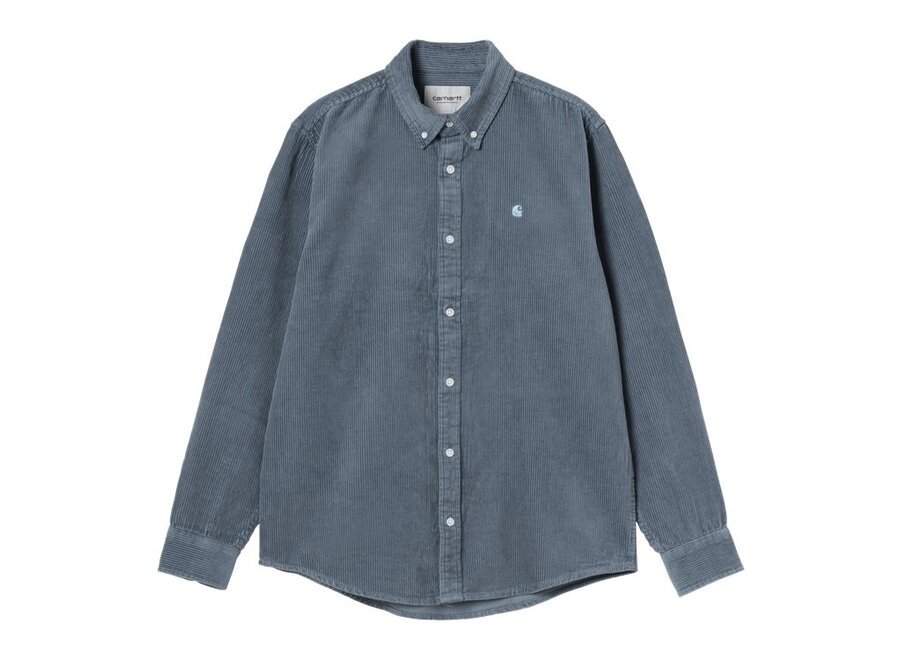 Carhartt WIP L/S Madison Cord Shirt Angelite / Angelite