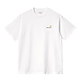 Carhartt WIP S/S American Script T-Shirt White