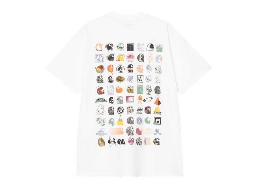 Carhartt WIP S/S C Logo Archive T-Shirt White
