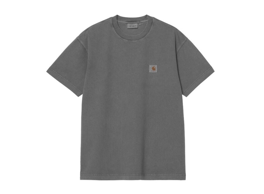 S/S American Script T-Shirt Porphyry