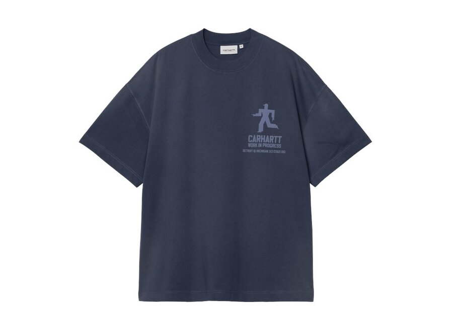 S/S Distance T-Shirt Jupiter Stone Dyed