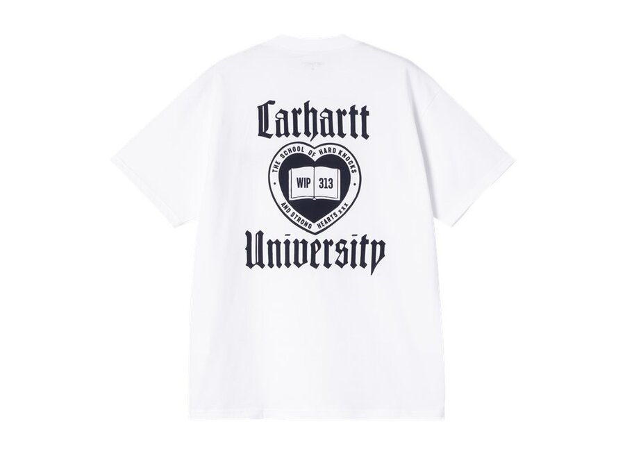 Carhartt WIP S/S Schooling T-Shirt White