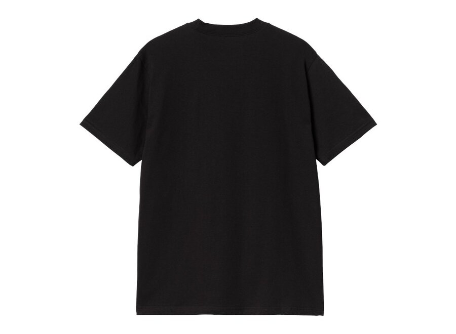 Carhartt WIP S/S Solar Chrome Script T-Shirt Black