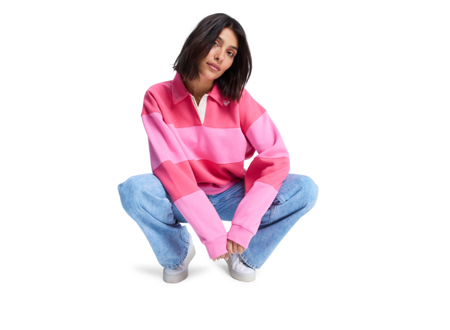 Roxy Cross Your Mind Pullover Honey Suckle