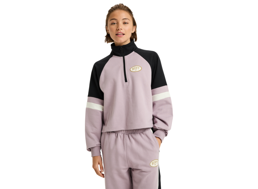 Essential Energy Boxy Half Zip Nirvana