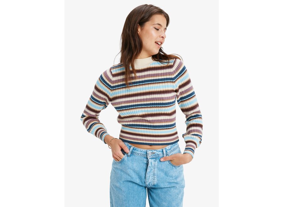 Roxy Playa Morning Crewneck Sky Blue