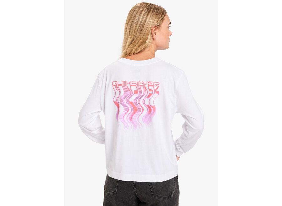 Quiksilver Standard L/S T-shirt White