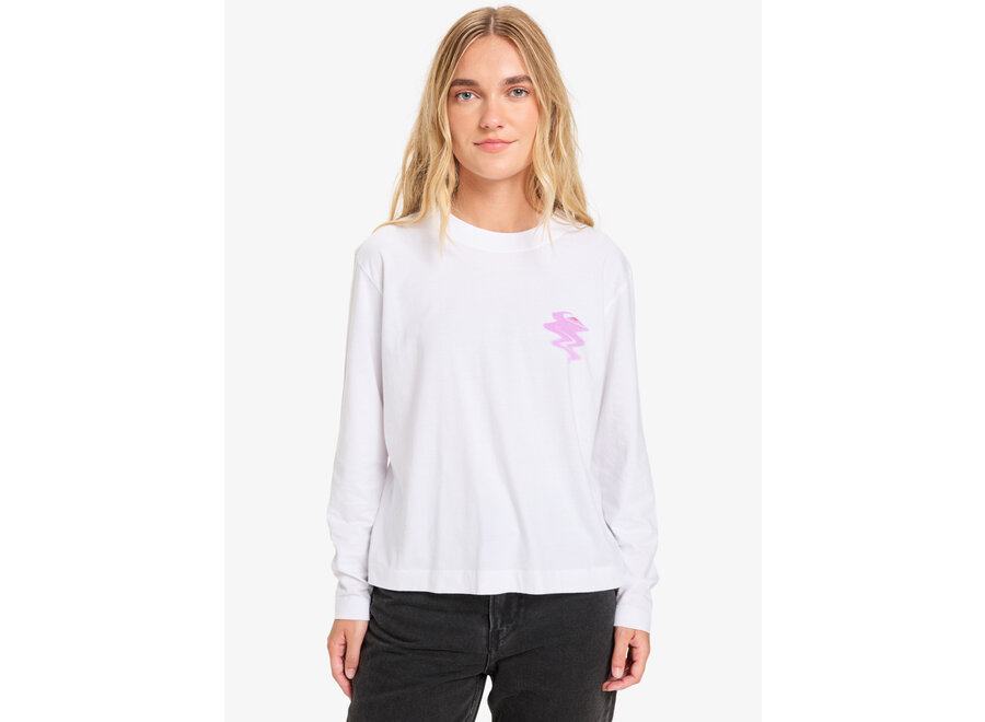 Quiksilver Standard L/S T-shirt White