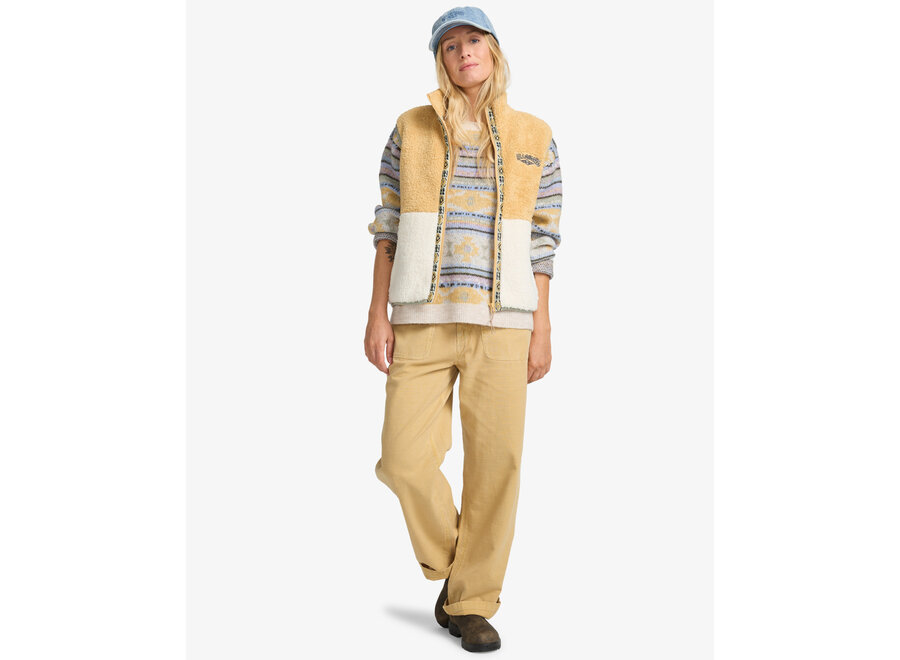 Billabong Go On Hike Half Zip Sweater Hemp 2