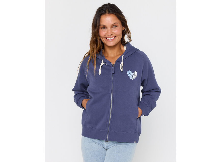 Rip Curl Galicia Full Zip Fleece Navy