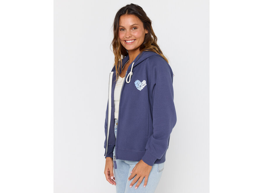 Rip Curl Galicia Full Zip Fleece Navy