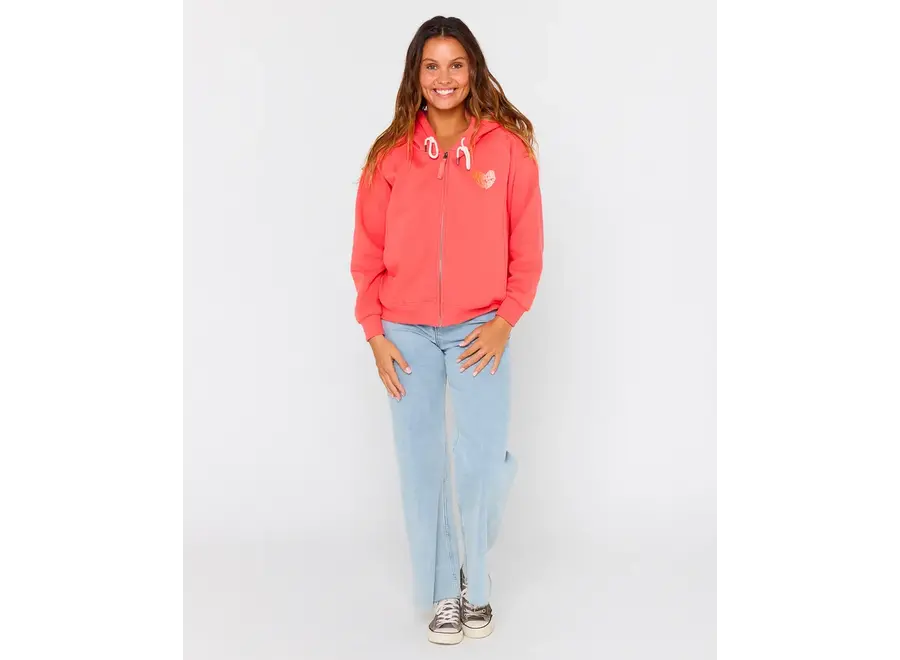 Rip Curl Galicia Full Zip Fleece Watermelon