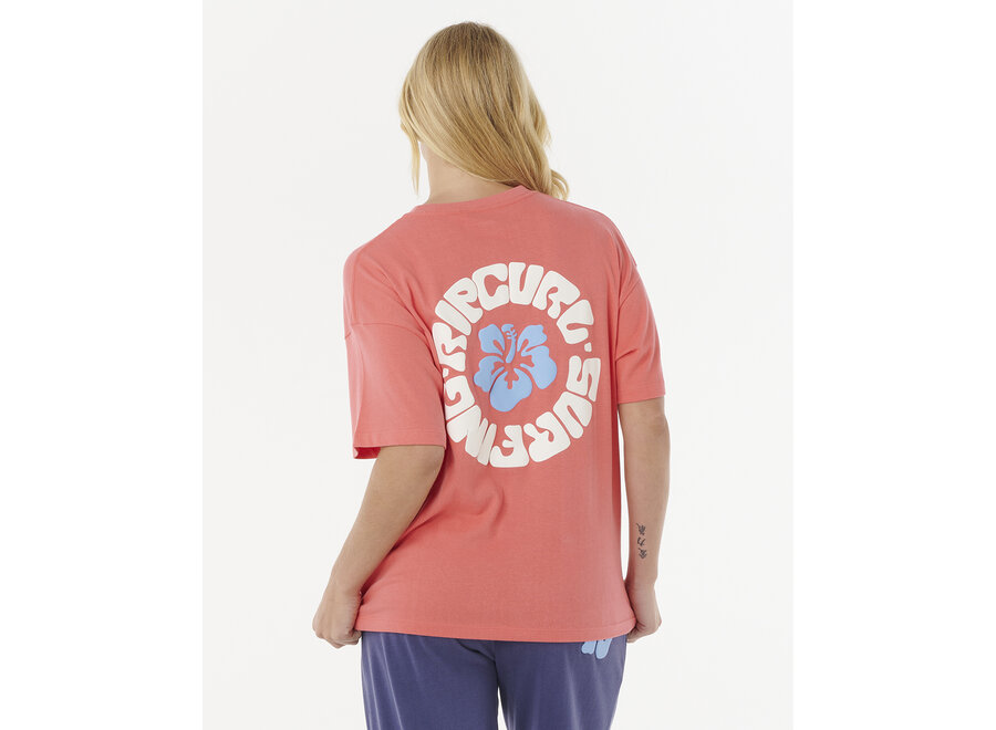 Rip Curl Luxe Surf Heritage T-shirt Watermelon