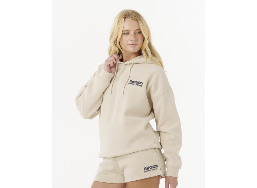 Rip Curl Surf Puff Heritage Hood Natural