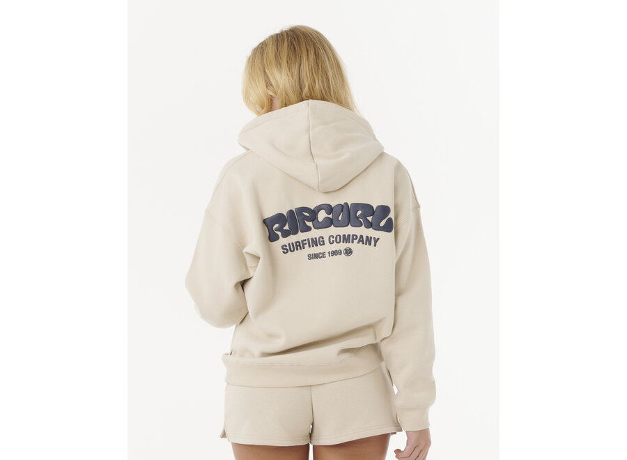 Rip Curl Surf Puff Heritage Hood Natural