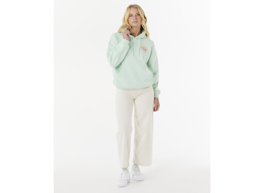 Rip Curl Surf Puff Heritage Hood P/P Light Aqua