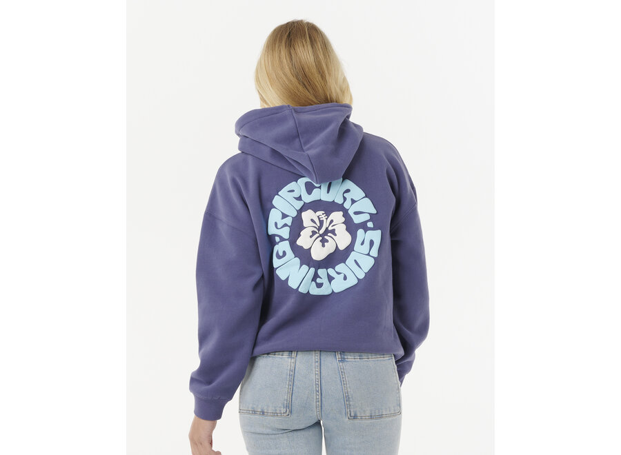 Rip Curl Surf Puff Heritage Hood P/P Navy