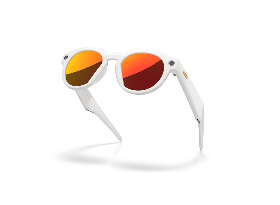 Oakley HSTN Meta Zonnebril Warm Grey Prizm Ruby