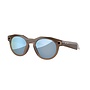 Oakley HSTN Meta Zonnebril Brown Smoke Prizm Deep Water Polarized