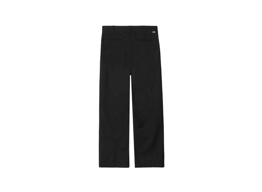 Obey Armel Pleated Pant Black