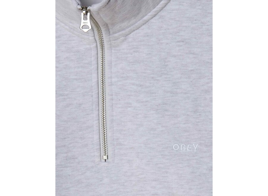 Obey Established Works Bold Mockneck Ash Grey