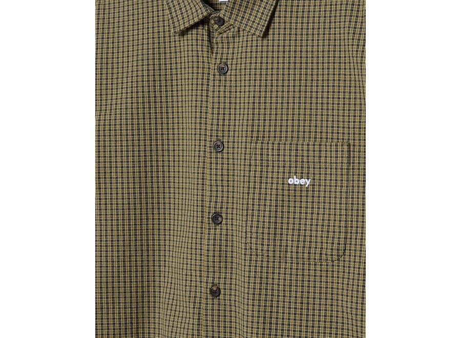 Obey Jimmy Woven Rosin Multi