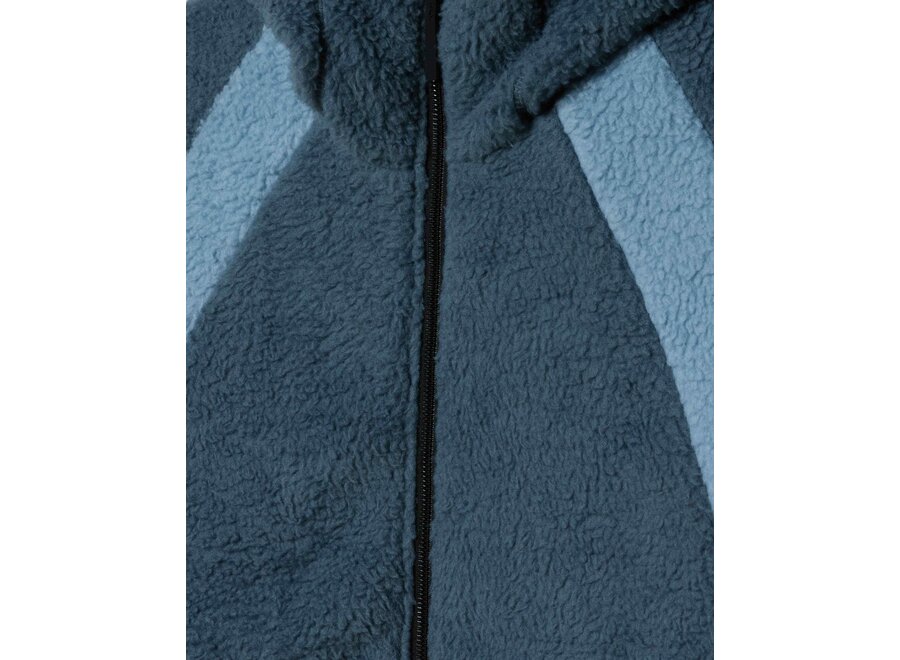 Obey Alta Fleece Jacket Blue Multi