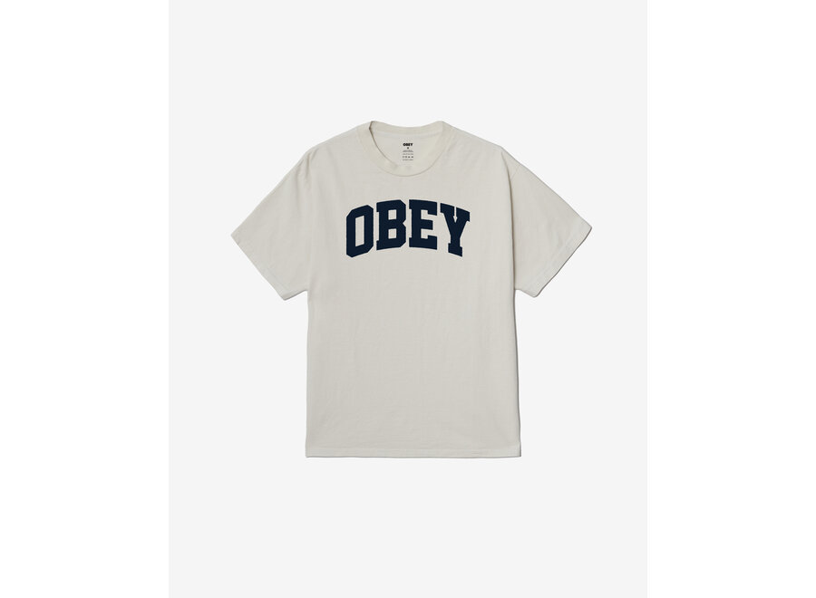 Obey Collegiate T-shirt Pigment Chalk