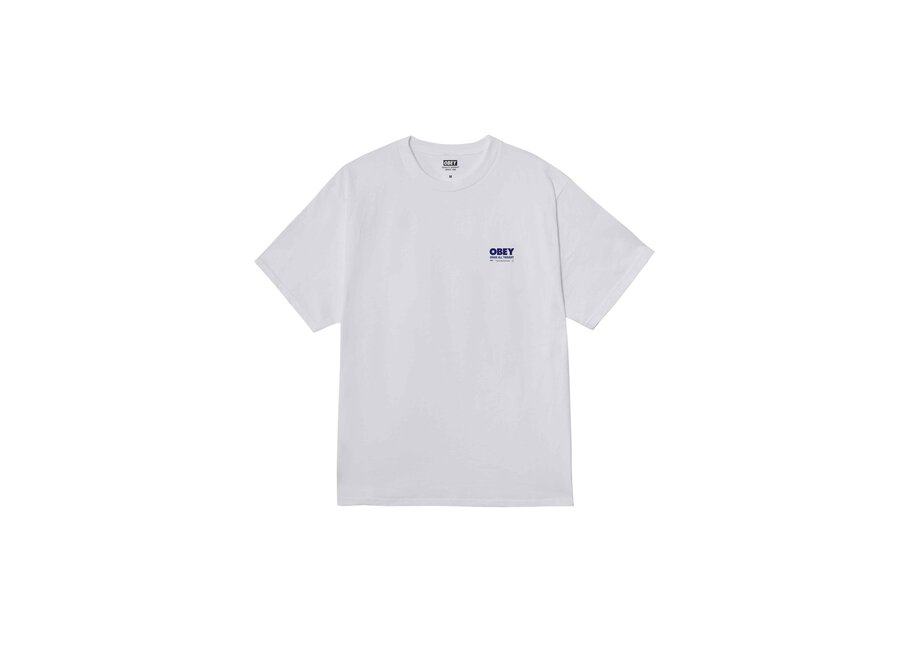 Obey Erase All Thought T-shirt White