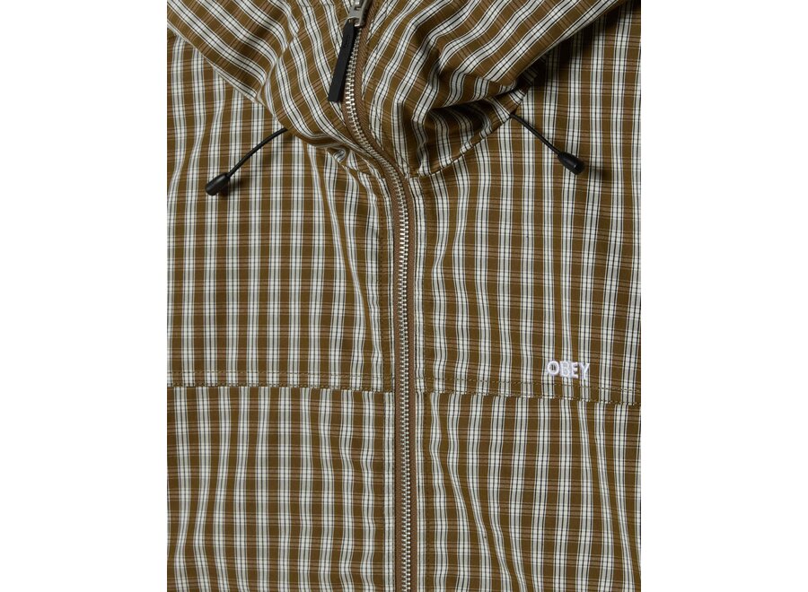 Obey Vista Jacket Plaid Multi