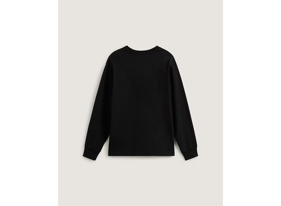 Vans Left Chest II T-shirt Loose L/S T-shirt Black