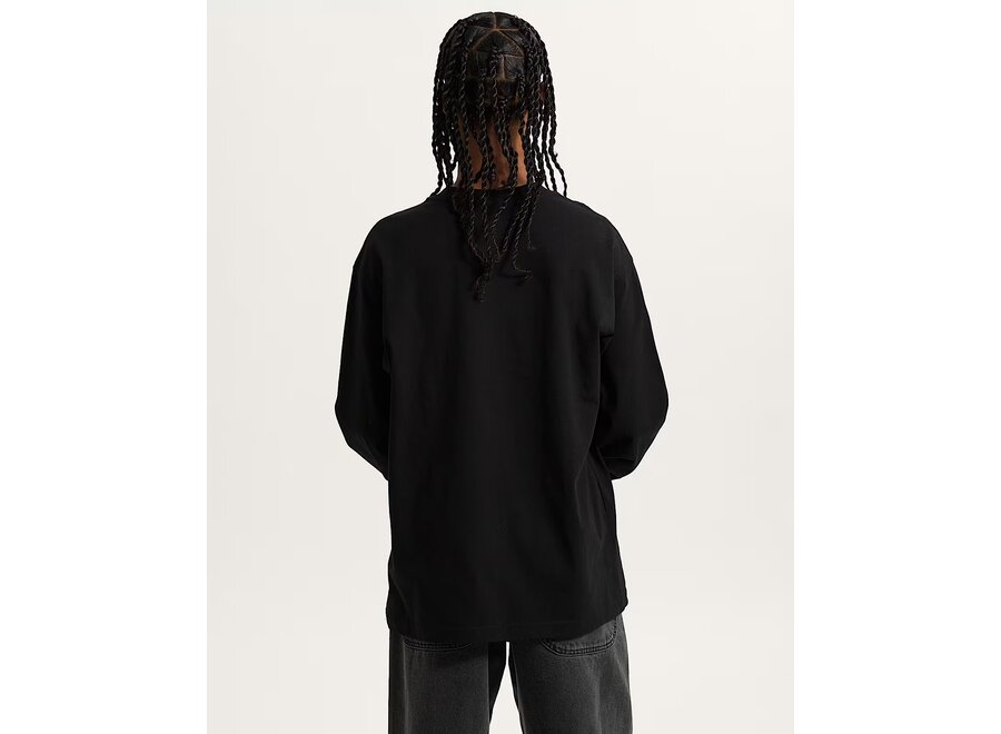 Vans Left Chest II T-shirt Loose L/S T-shirt Black
