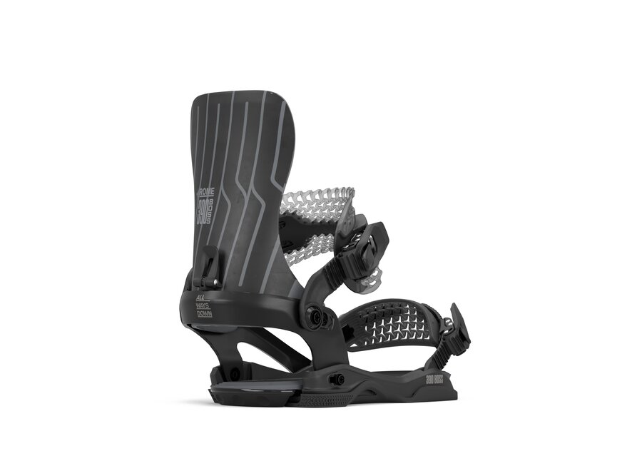 Rome 390 Boss AW Snowboardbinding Black M/L