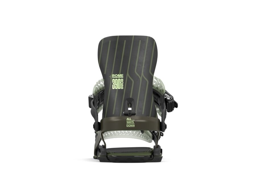 Rome 390 Boss AW Snowboardbinding Swamp Green M/L