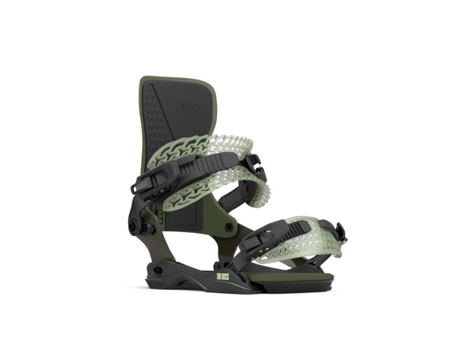 Rome 390 Boss AW Snowboardbinding Swamp Green M/L