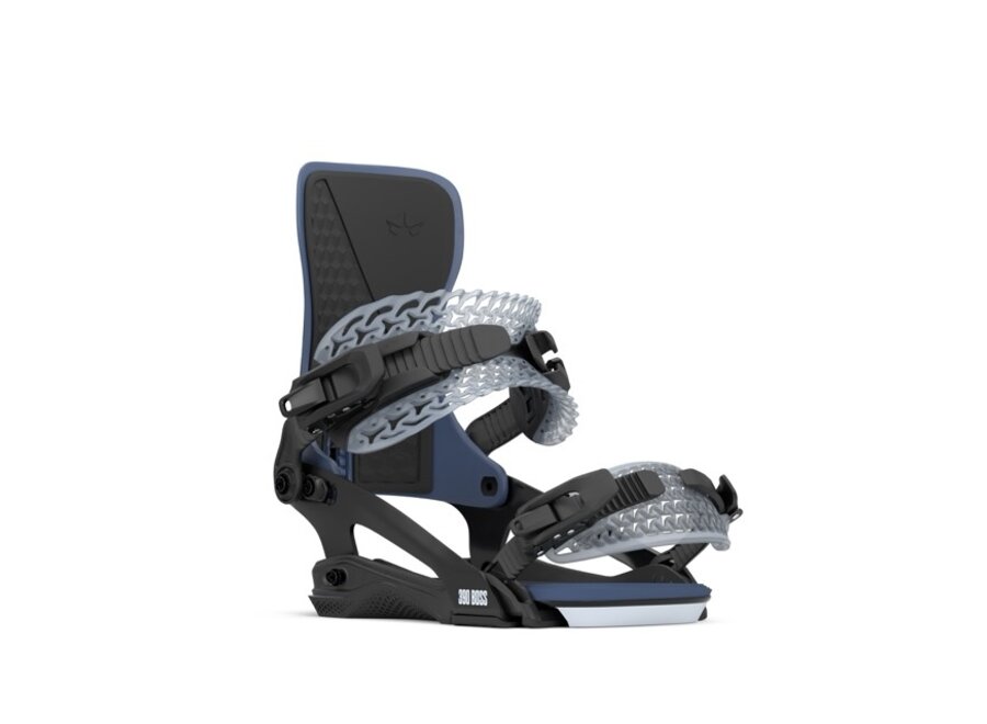 Rome 390 Boss FW Snowboardbinding Blue/Ice M/L