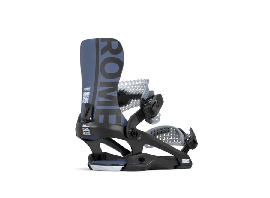 Rome 390 Boss FW Snowboardbinding Blue/Ice M/L