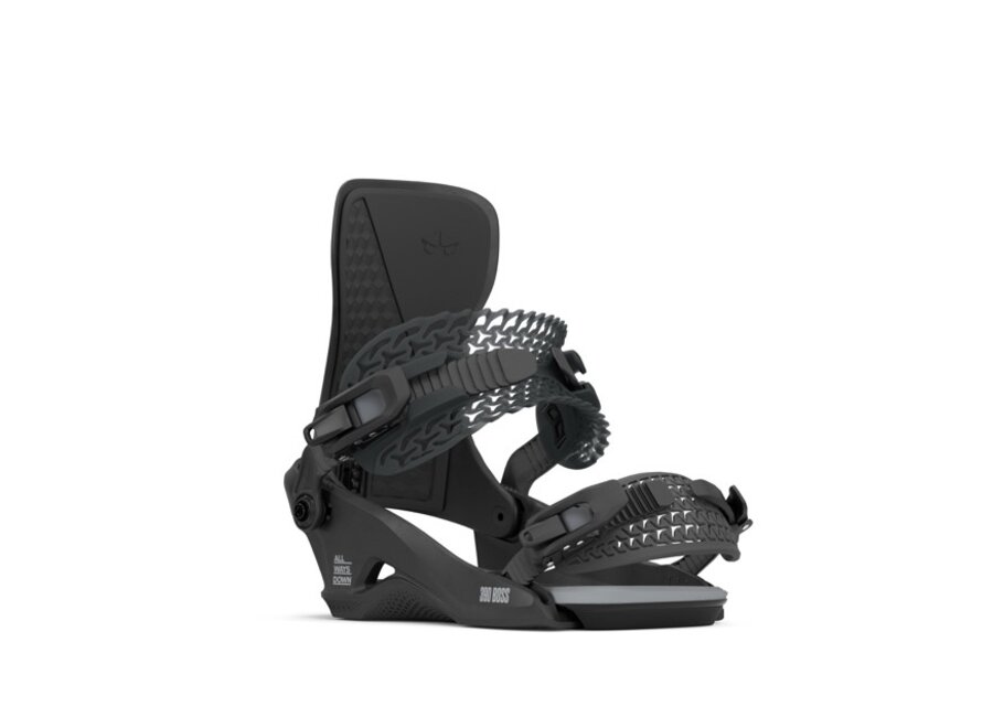 Rome 390 Boss HW Snowboardbinding Black M/L